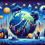 Macro Economic Factors Shaping Crypto Markets illustration, trending on artstation