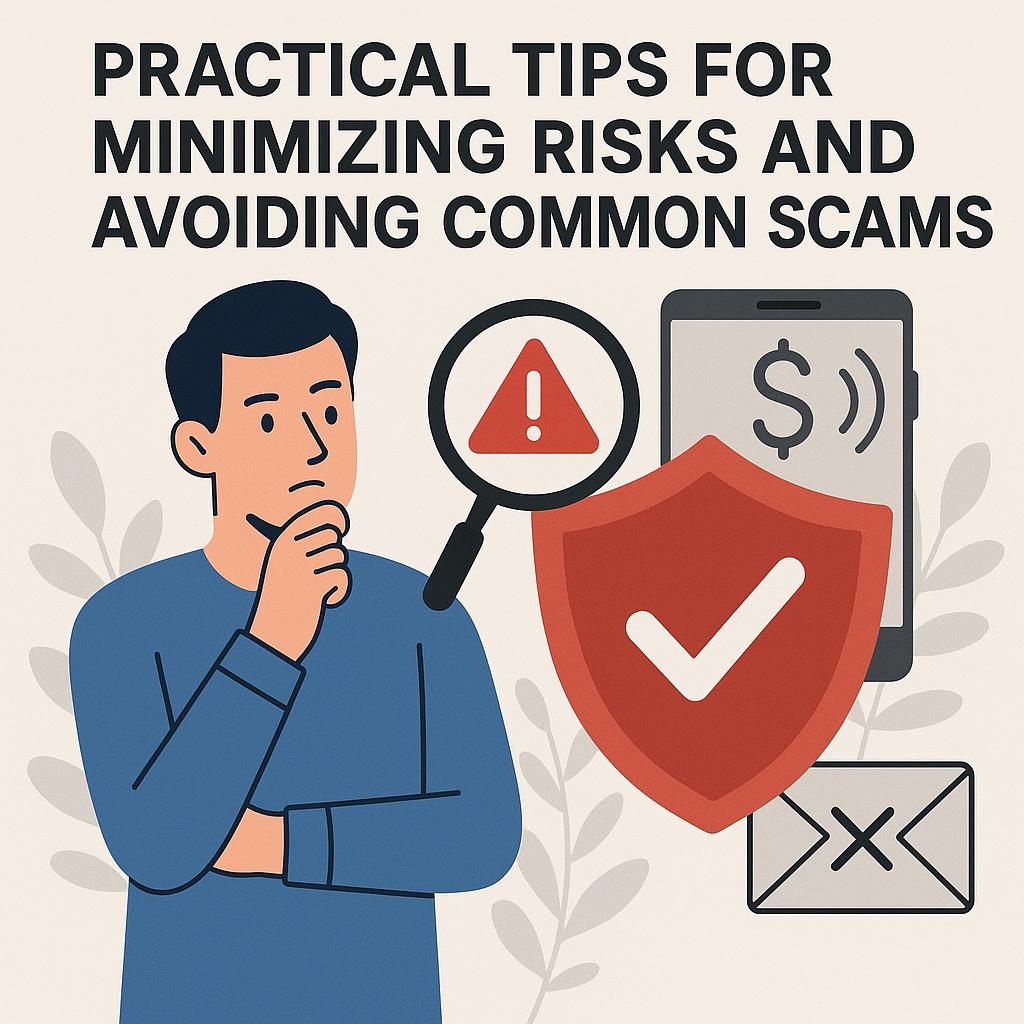 Practical Tips for Minimizing Risks and avoiding Common Scams