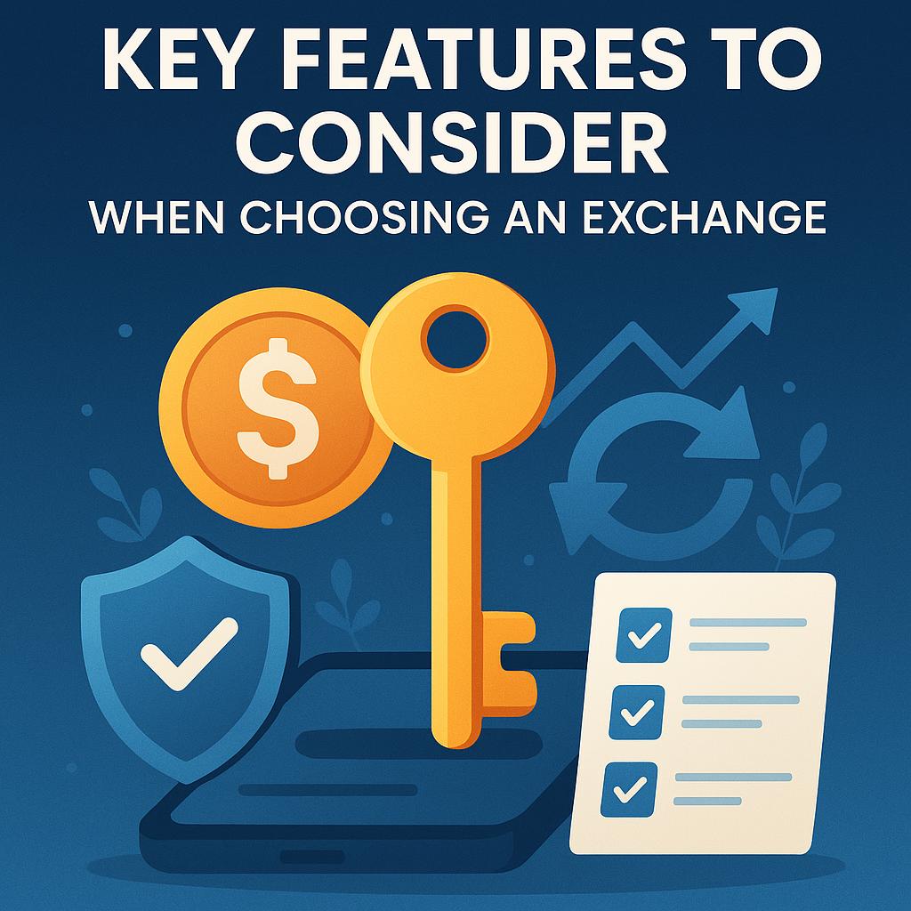 Key ‌Features to Consider When Choosing an‍ Exchange